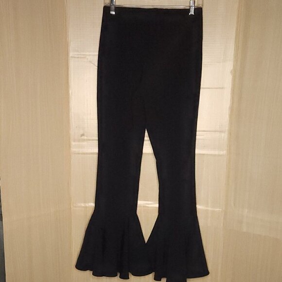 Scripted Women’s Black Flare Leg Pants Small - Picture 4 of 8